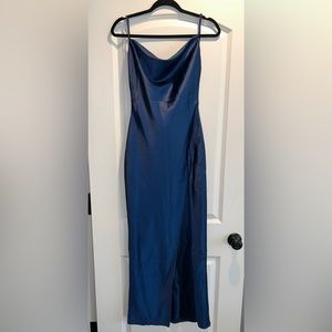 baby boo maxi navy dress